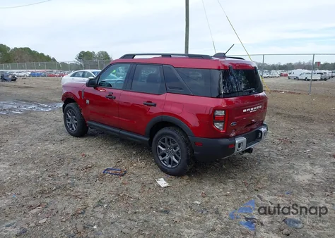 2025 Ford Bronco Sport Big Bend z USA, uszkodzony, nr VIN 3FMCR9BN7SRF01689